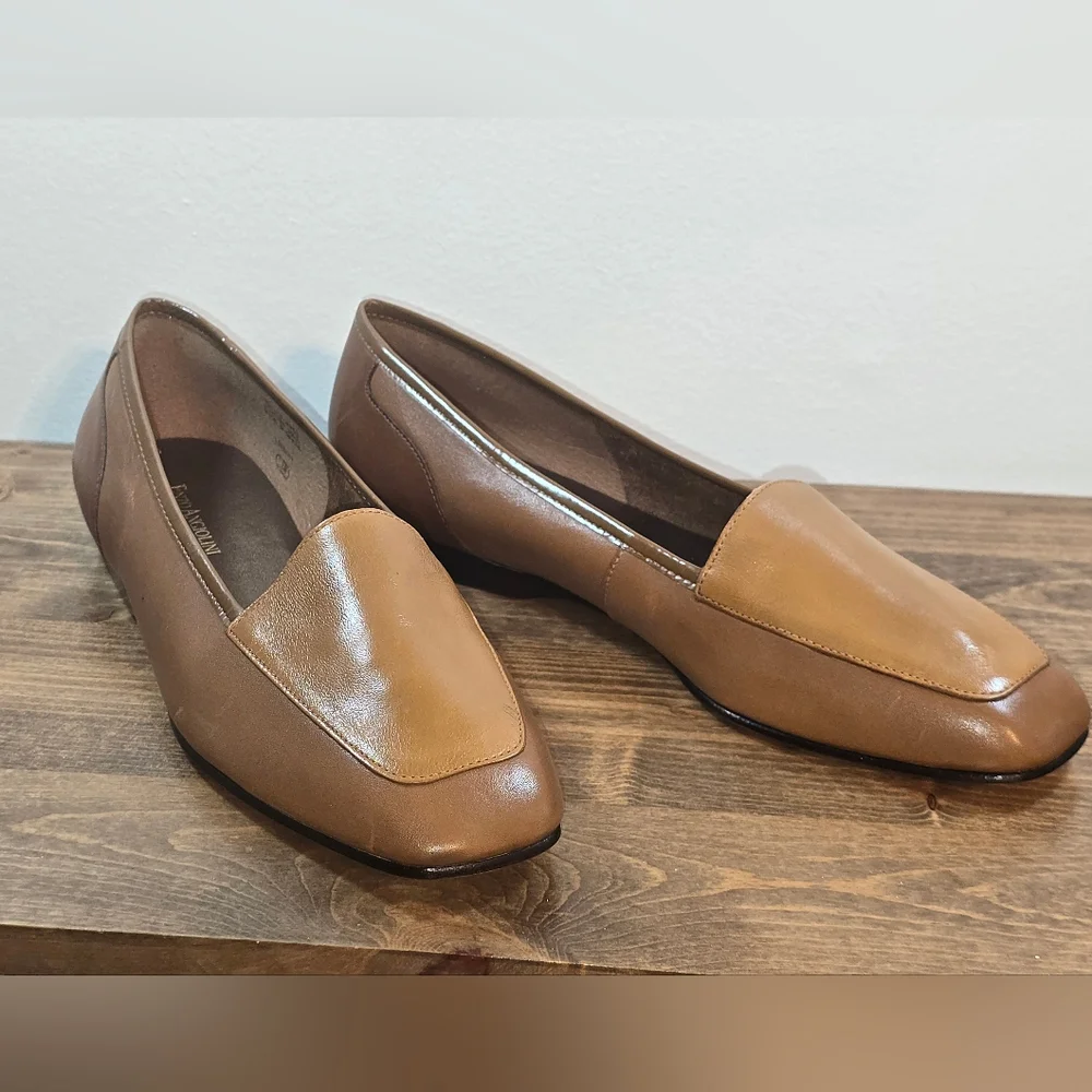 Enzo Angiolini NWOT Made In Brazil Leather Loafers Women's Size 10M - Picture 3 of 8